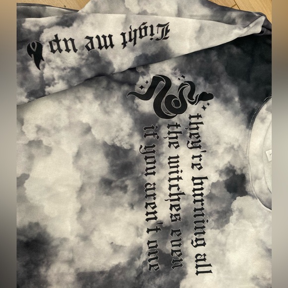 I Did Something Bad/They’re Burning All The Witches Sweater TS Lyrics Eras - Picture 3 of 3